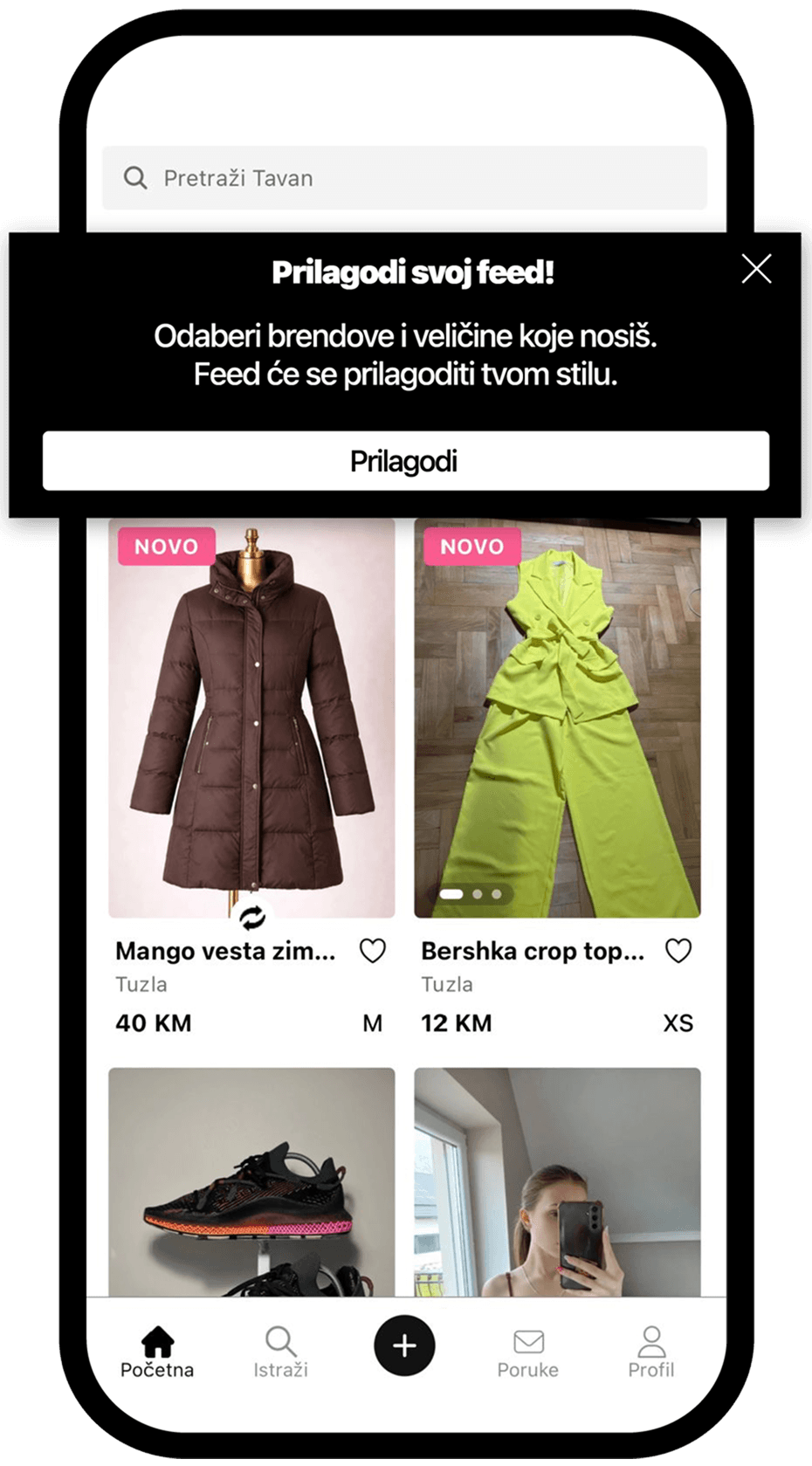Prilagodi iskustvo sebi